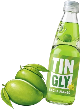 Tingly Kacha Mango Soda - Nostalgic Raw Mango Flavoured Drink